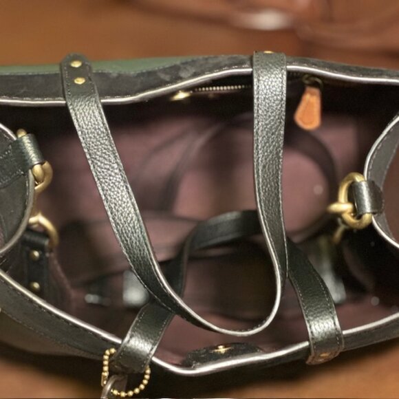 COACH Field Tote 30 In Colorblock With Coach Badge - Picture 6 of 8